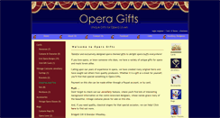 Desktop Screenshot of operagifts.co.uk