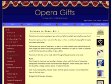 Tablet Screenshot of operagifts.co.uk